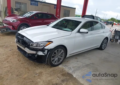 2020 Genesis G80 3.8 Rwd z USA, uszkodzony, nr VIN KMTFN4JE7LU337129